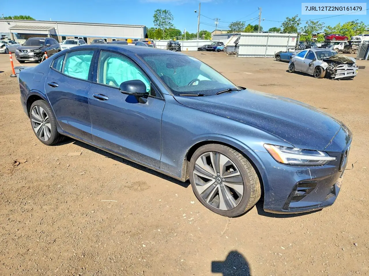 2022 Volvo S60 B5 Momentum VIN: 7JRL12TZ2NG161479 Lot: 55966286