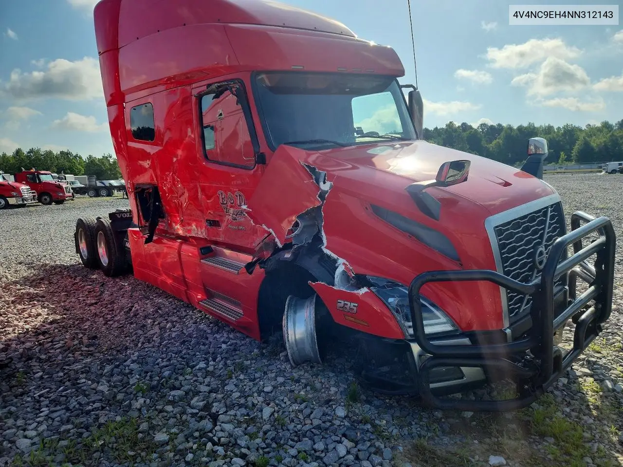 2022 Volvo Vnl Semi Truck VIN: 4V4NC9EH4NN312143 Lot: 56580036