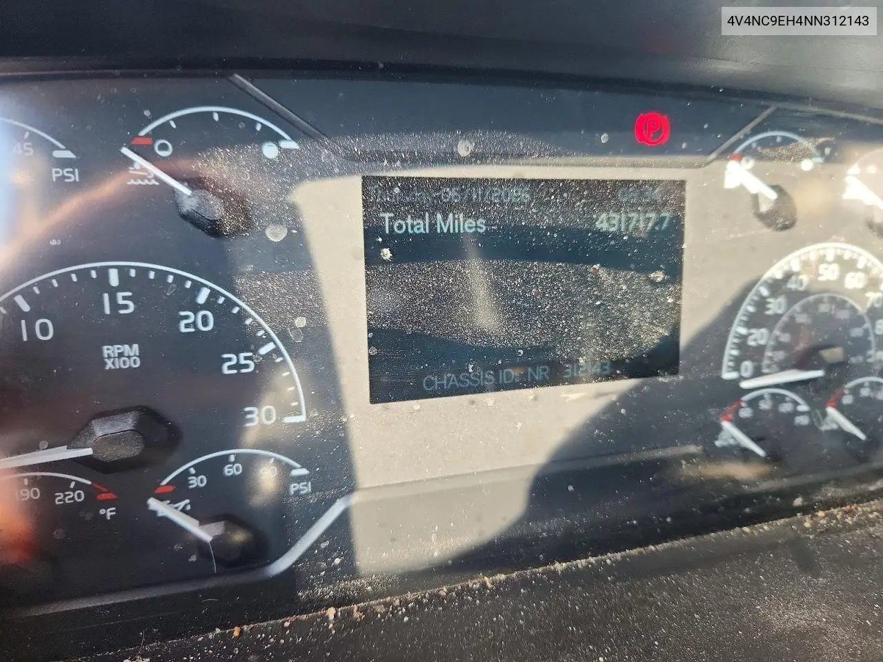 2022 Volvo Vnl Semi Truck VIN: 4V4NC9EH4NN312143 Lot: 56580036