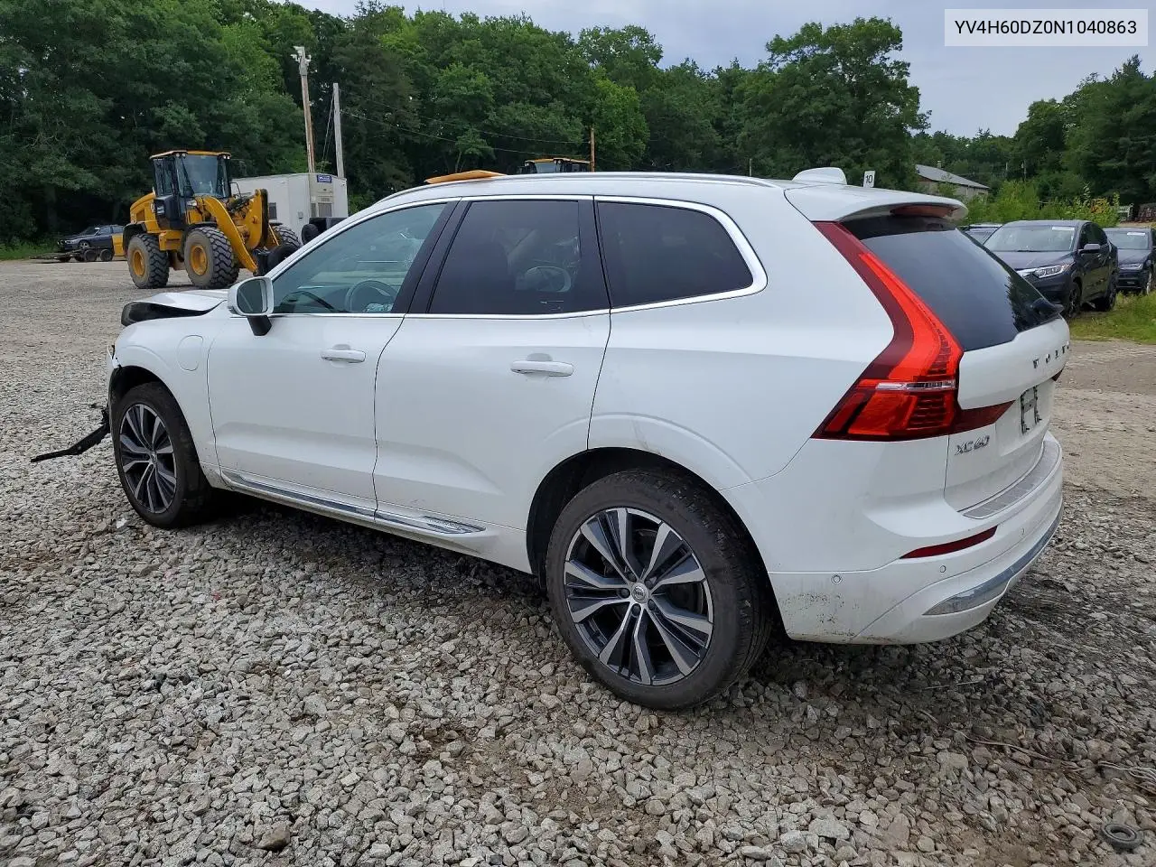 2022 Volvo Xc60 T8 Recharge Inscription Expres VIN: YV4H60DZ0N1040863 Lot: 58049066