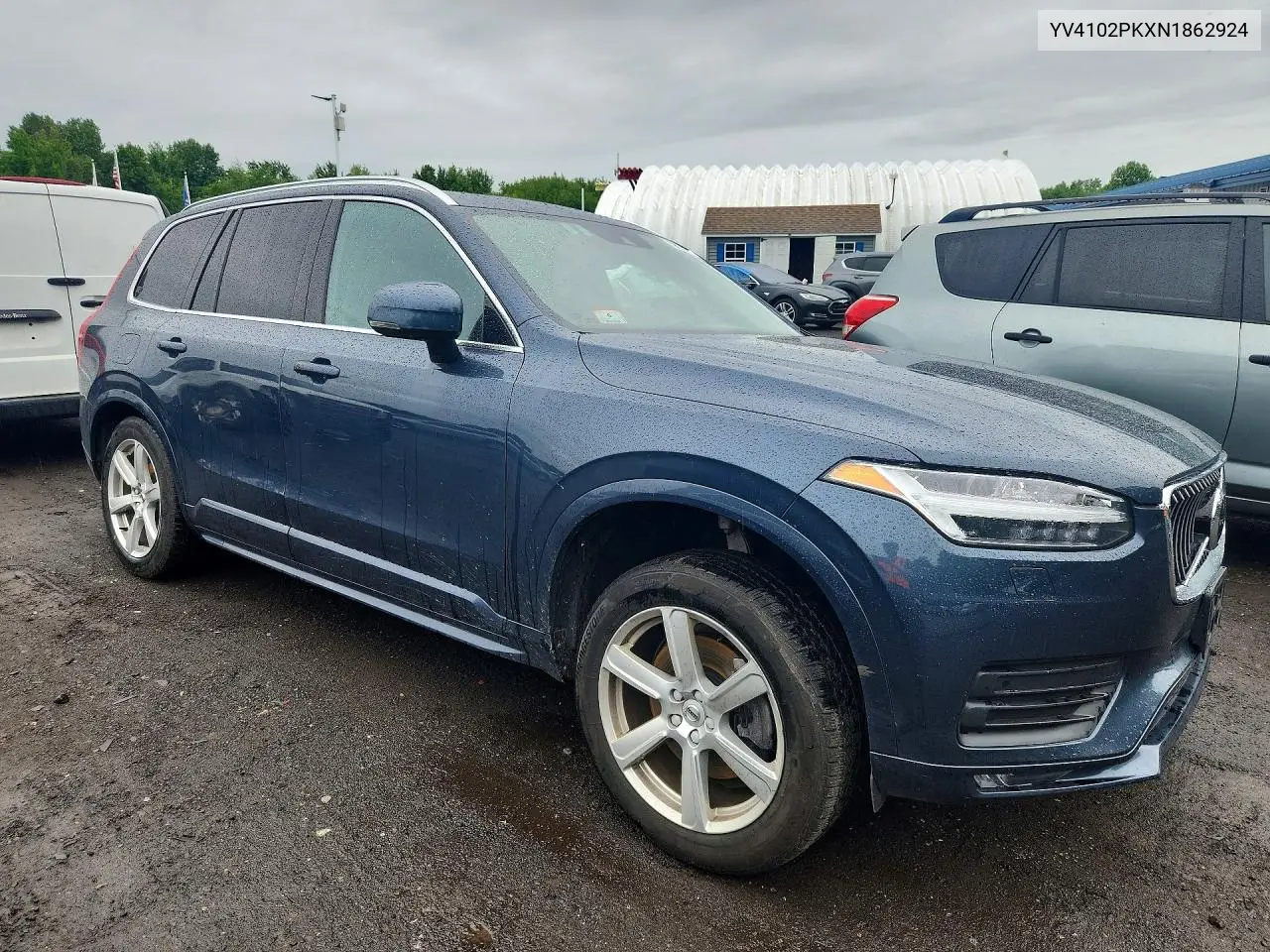 2022 Volvo Xc90 T5 Momentum VIN: YV4102PKXN1862924 Lot: 58274466