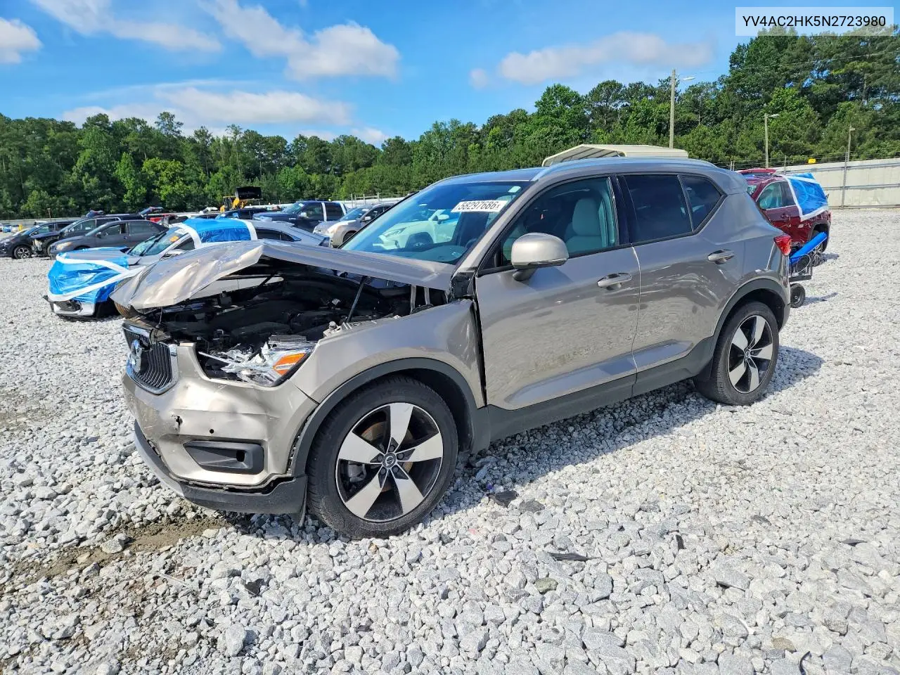2022 Volvo Xc40 T4 Momentum VIN: YV4AC2HK5N2723980 Lot: 58297686