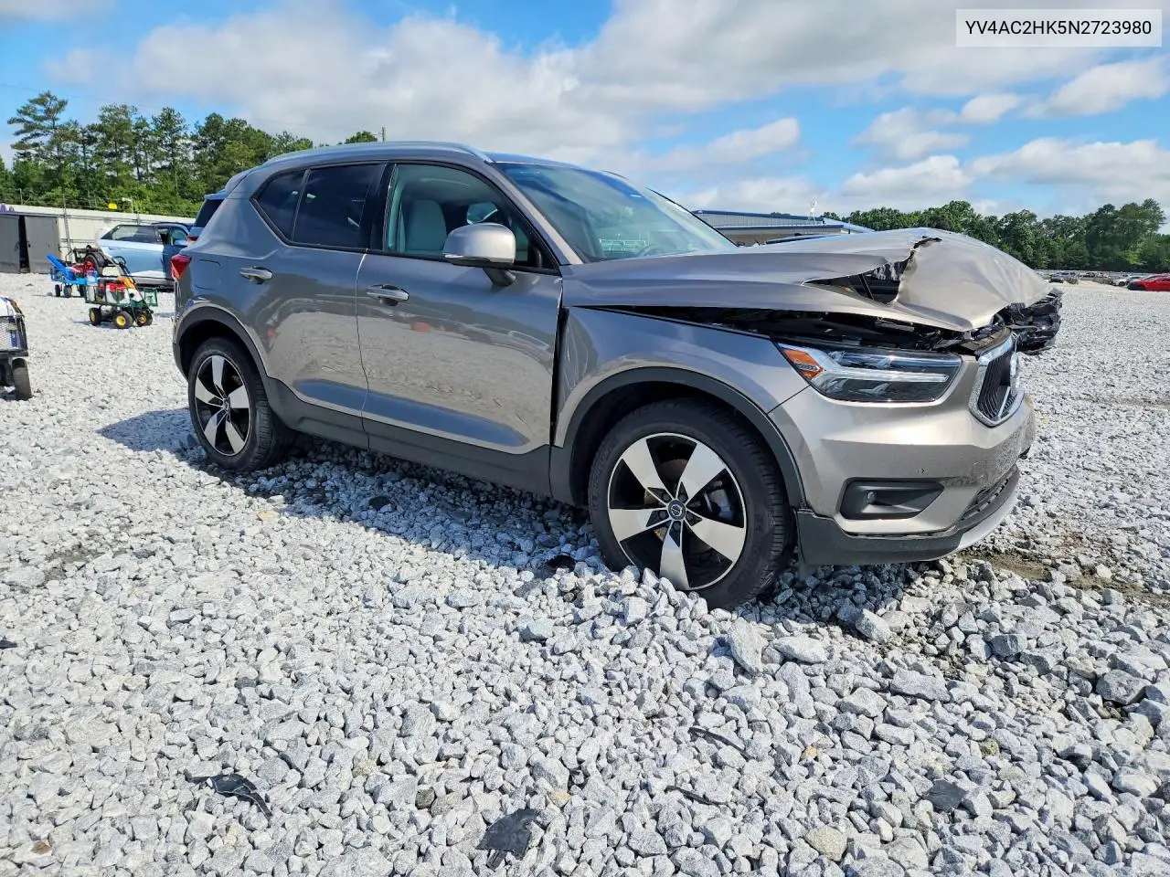 2022 Volvo Xc40 T4 Momentum VIN: YV4AC2HK5N2723980 Lot: 58297686