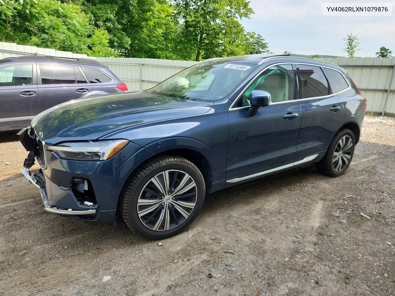 2022 Volvo Xc60 B6 Inscription VIN: YV4062RLXN1079876 Lot: 59713306