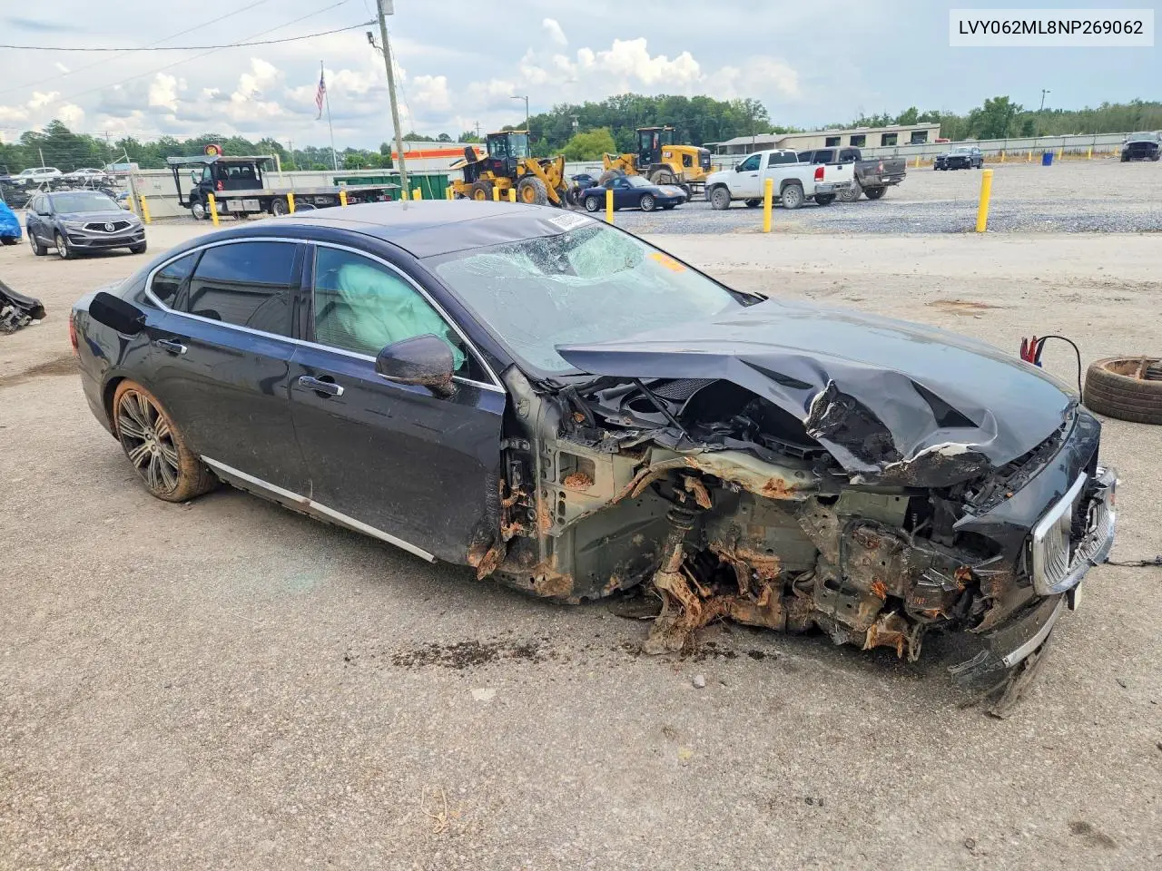 2022 Volvo S90 B6 Inscription VIN: LVY062ML8NP269062 Lot: 60008956