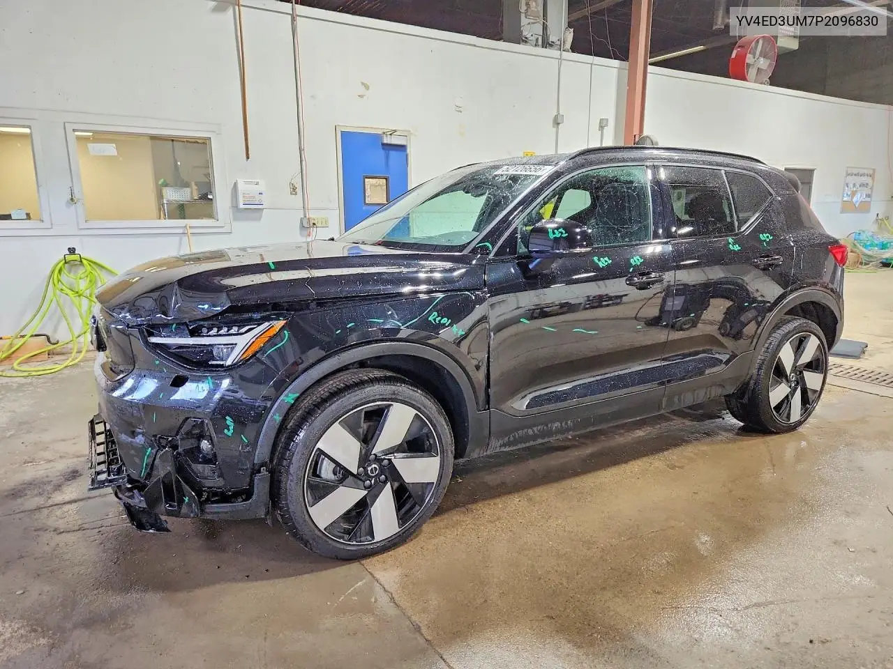 2023 Volvo Xc40 Recharge Ultimate VIN: YV4ED3UM7P2096830 Lot: 52126656