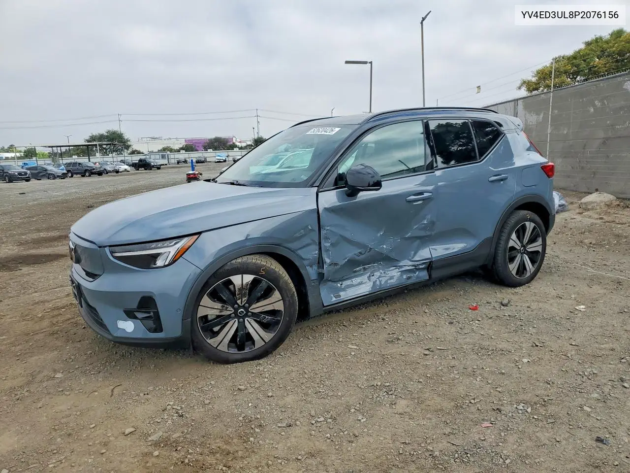 2023 Volvo Xc40 Recharge Plus VIN: YV4ED3UL8P2076156 Lot: 52620426