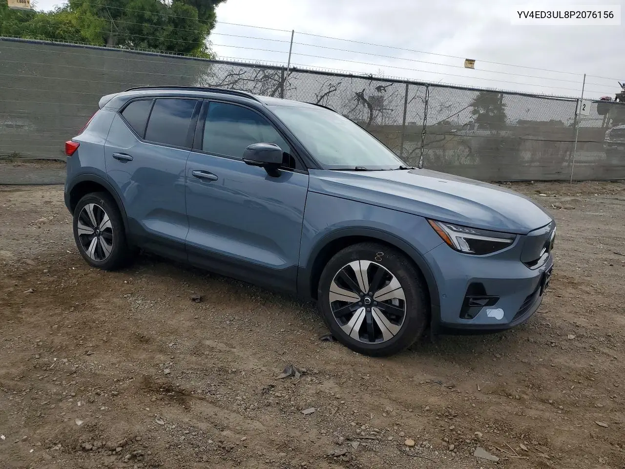 2023 Volvo Xc40 Recharge Plus VIN: YV4ED3UL8P2076156 Lot: 52620426
