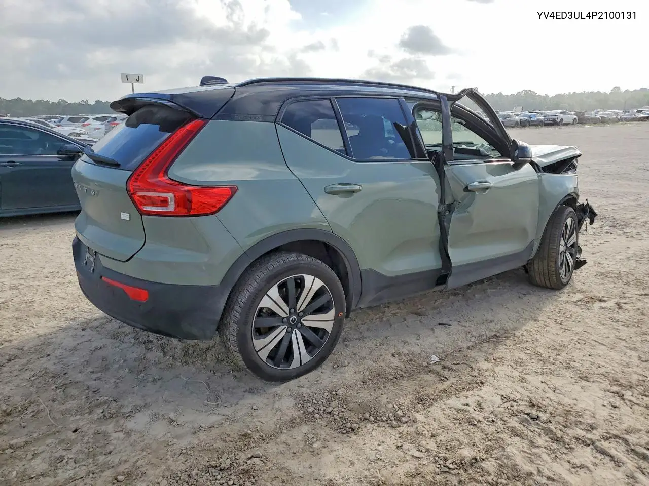 2023 Volvo Xc40 Recharge Plus VIN: YV4ED3UL4P2100131 Lot: 57724226
