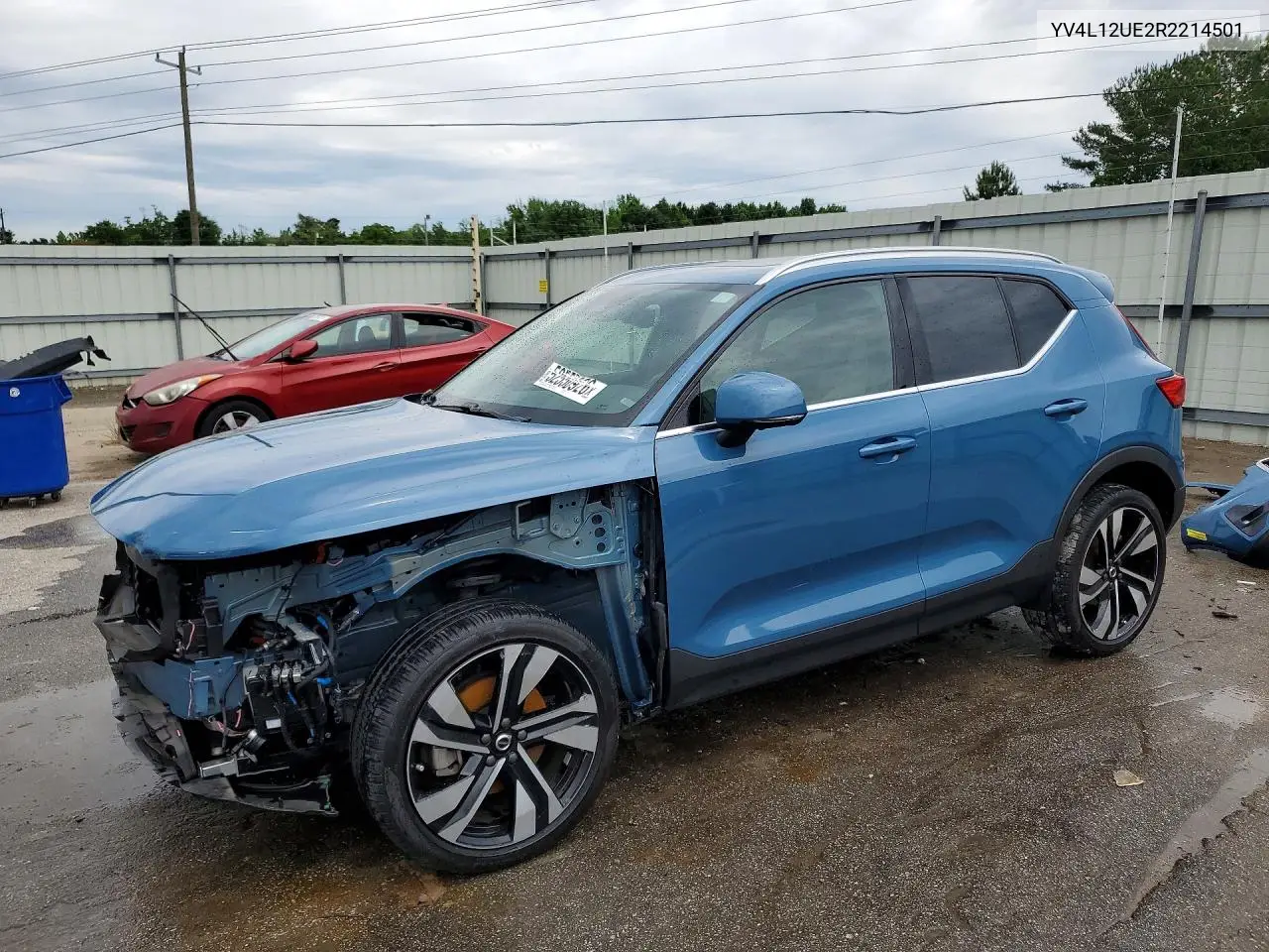 2024 Volvo Xc40 Plus VIN: YV4L12UE2R2214501 Lot: 52550926