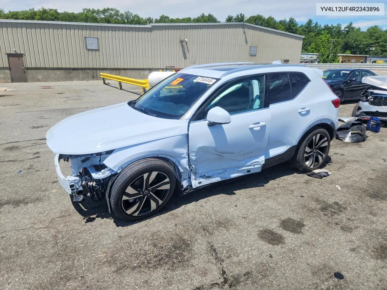 2024 Volvo Xc40 Ultimate VIN: YV4L12UF4R2343896 Lot: 57346446
