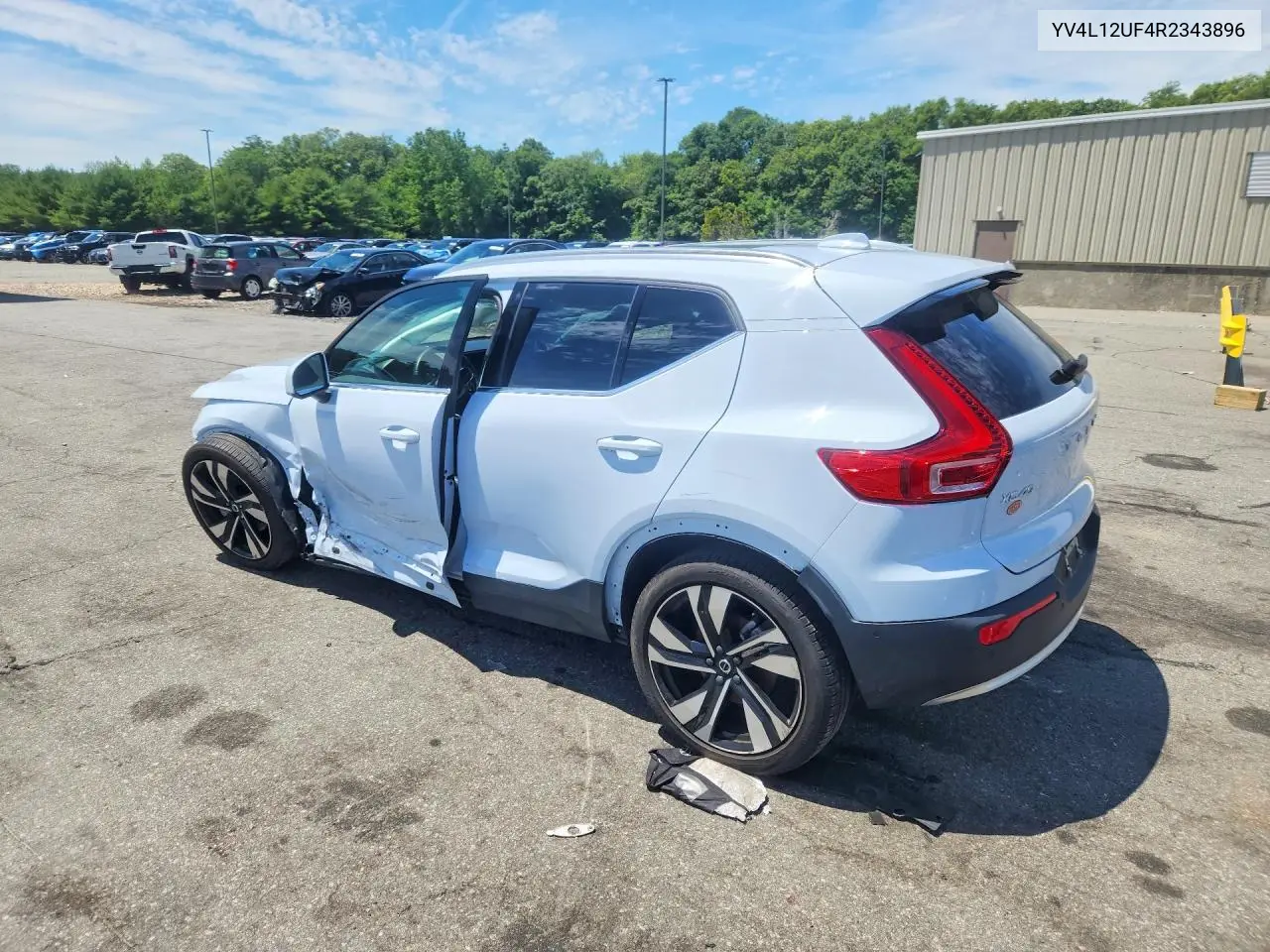 2024 Volvo Xc40 Ultimate VIN: YV4L12UF4R2343896 Lot: 57346446