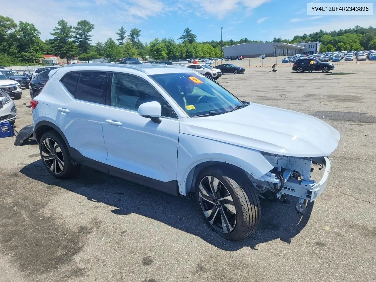 2024 Volvo Xc40 Ultimate VIN: YV4L12UF4R2343896 Lot: 57346446
