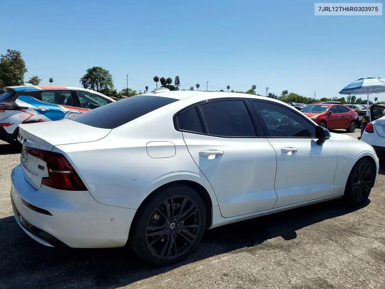2024 Volvo S60 Plus VIN: 7JRL12TH6RG303975 Lot: 57412056