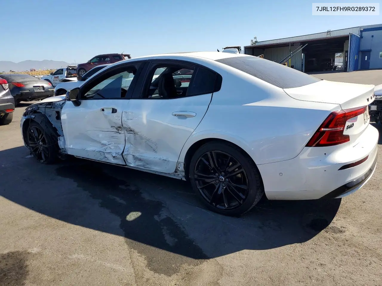 2024 Volvo S60 Plus VIN: 7JRL12FH9RG289372 Lot: 57564076