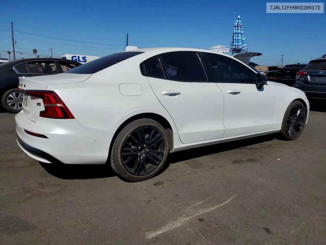 2024 Volvo S60 Plus VIN: 7JRL12FH9RG289372 Lot: 57564076