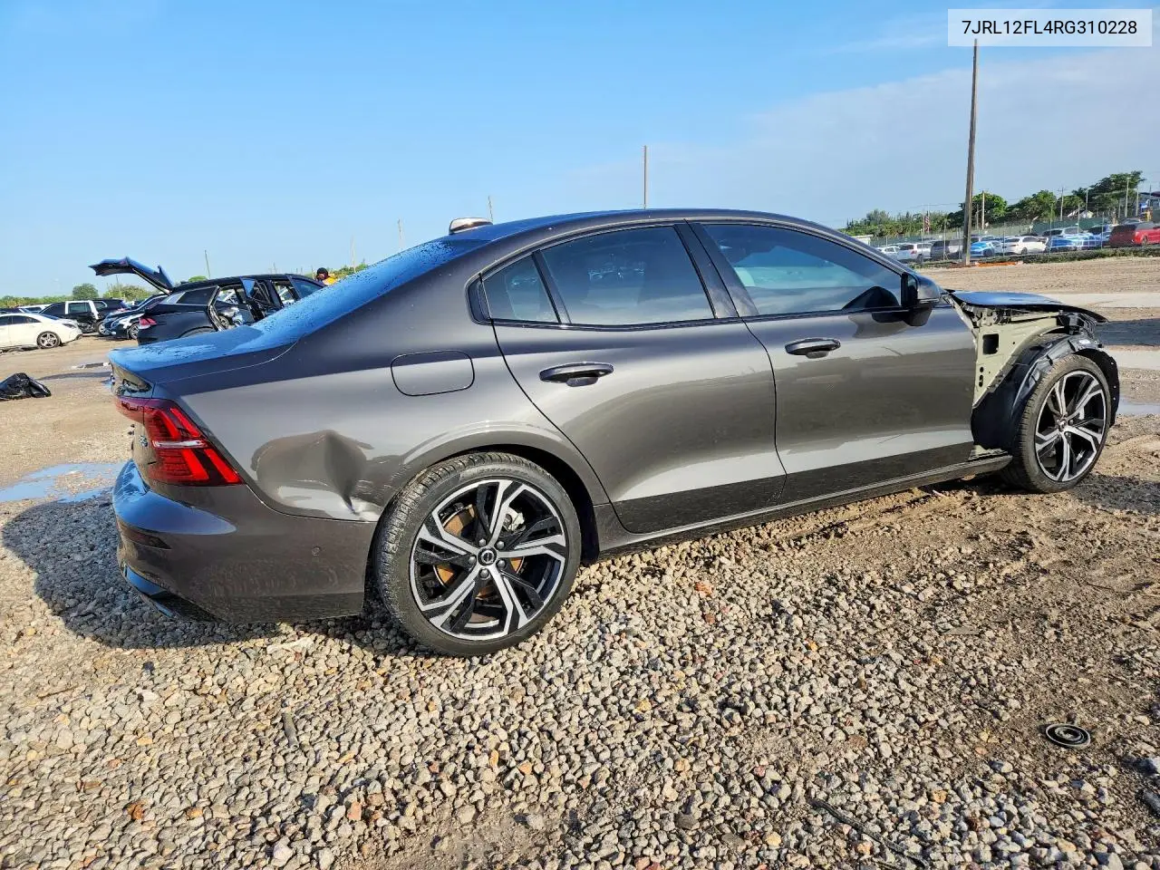2024 Volvo S60 Plus VIN: 7JRL12FL4RG310228 Lot: 57838346