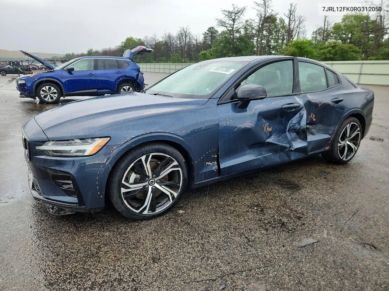2024 Volvo S60 Core VIN: 7JRL12FK0RG312050 Lot: 58231206