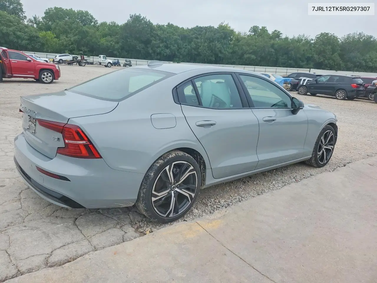 2024 Volvo S60 Core VIN: 7JRL12TK5RG297307 Lot: 58287806