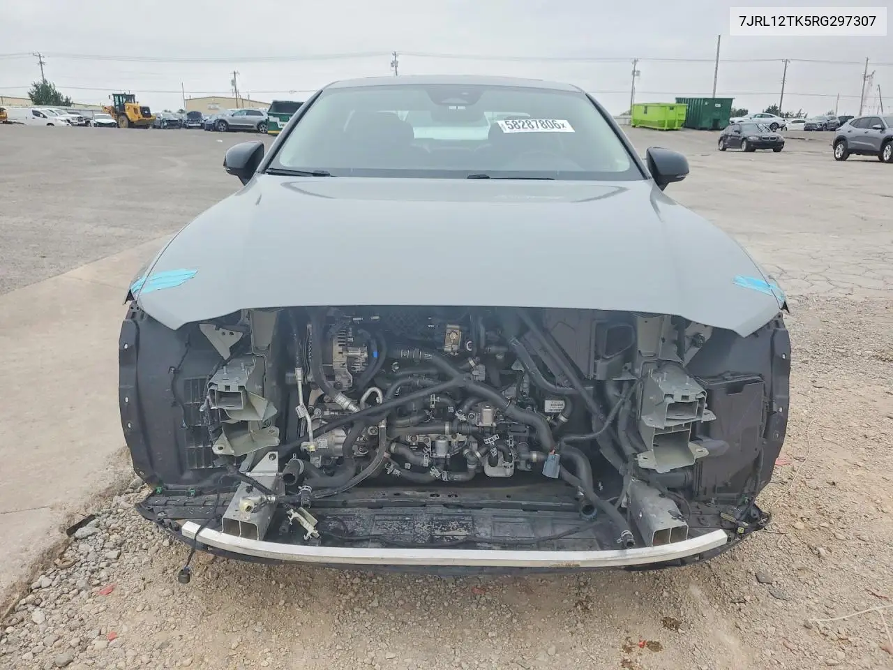 2024 Volvo S60 Core VIN: 7JRL12TK5RG297307 Lot: 58287806