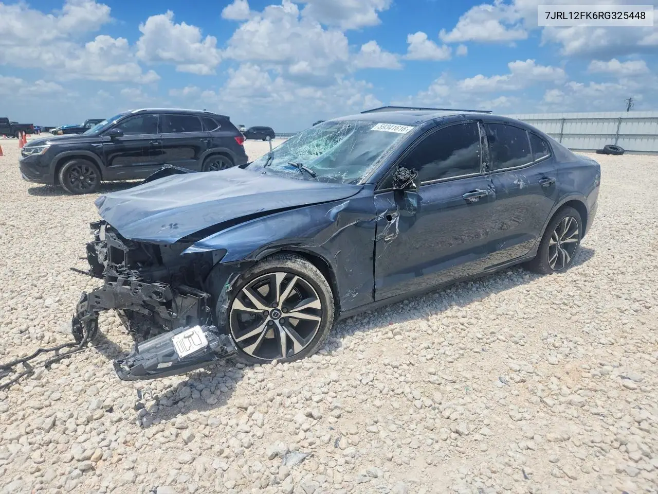 2024 Volvo S60 Core VIN: 7JRL12FK6RG325448 Lot: 59341616