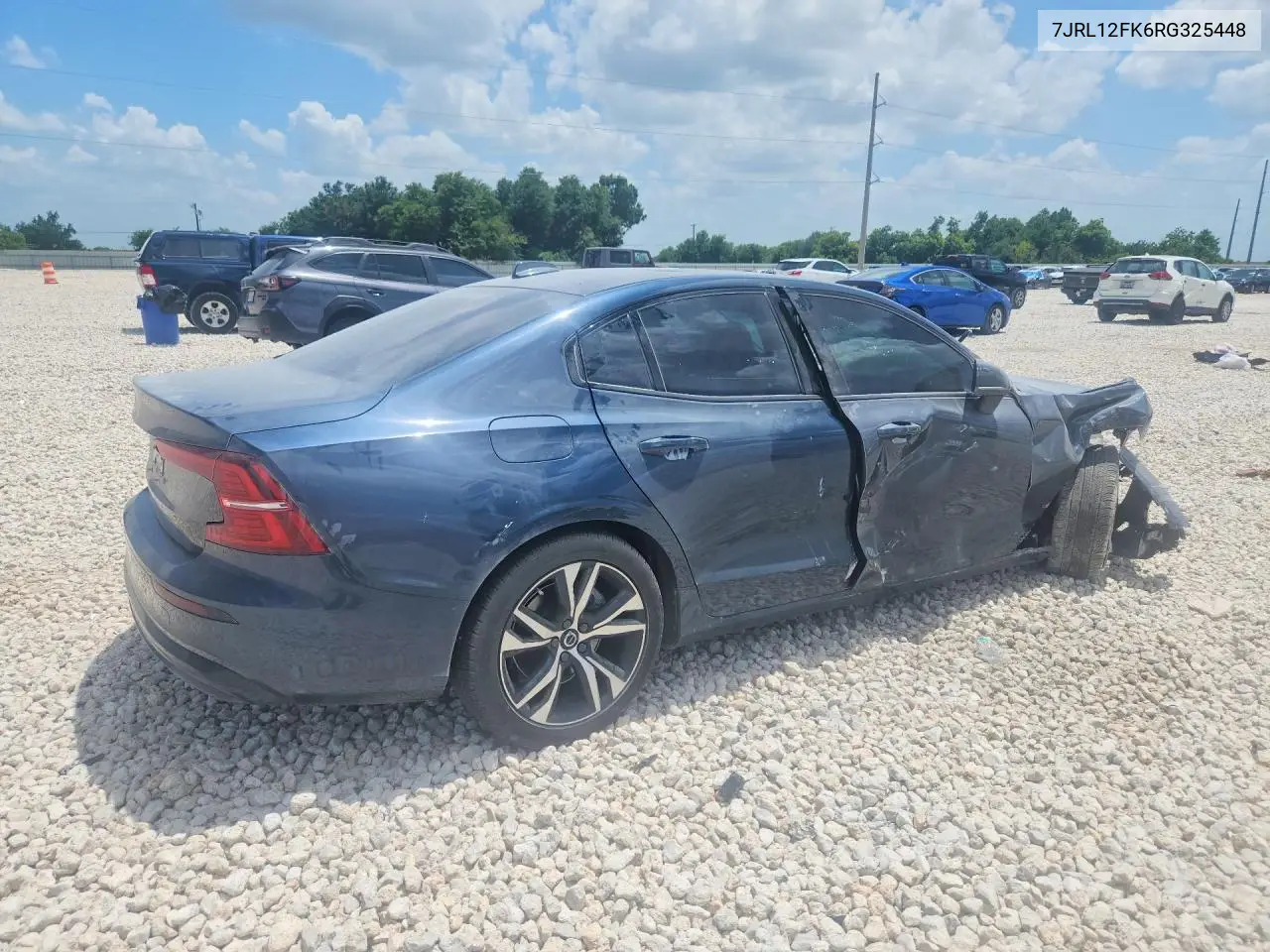 2024 Volvo S60 Core VIN: 7JRL12FK6RG325448 Lot: 59341616
