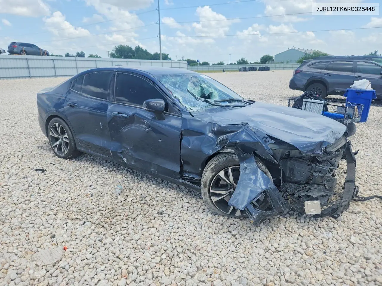 2024 Volvo S60 Core VIN: 7JRL12FK6RG325448 Lot: 59341616