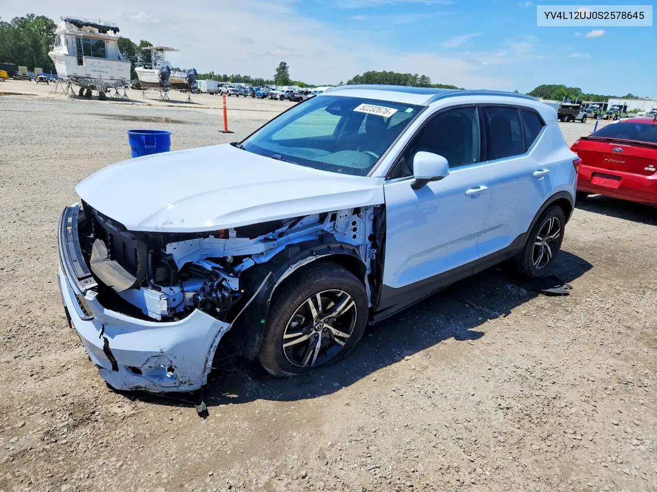 2025 Volvo Xc40 Core VIN: YV4L12UJ0S2578645 Lot: 52232676