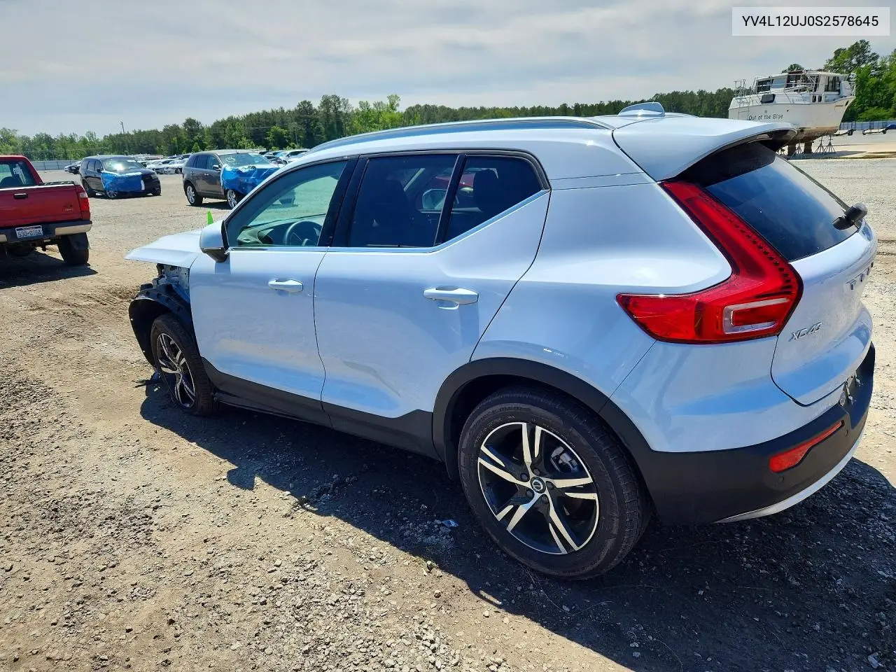 2025 Volvo Xc40 Core VIN: YV4L12UJ0S2578645 Lot: 52232676