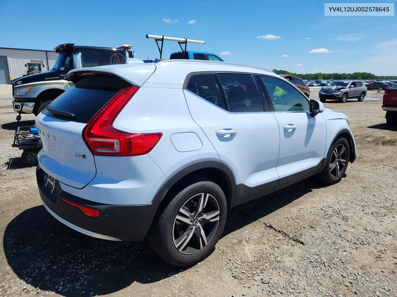 2025 Volvo Xc40 Core VIN: YV4L12UJ0S2578645 Lot: 52232676