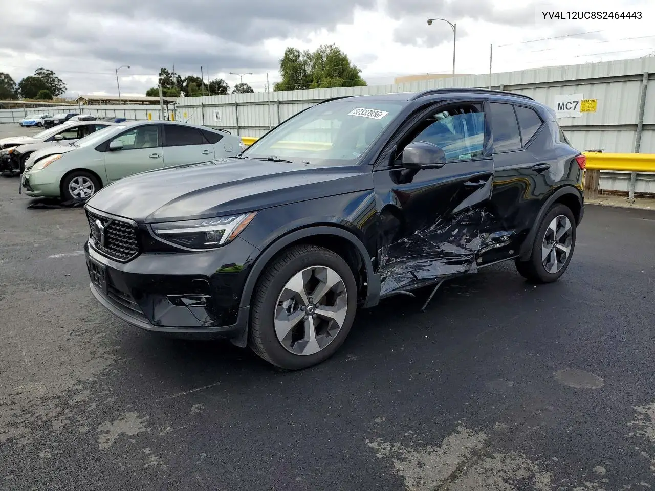 2025 Volvo Xc40 Plus VIN: YV4L12UC8S2464443 Lot: 52333936