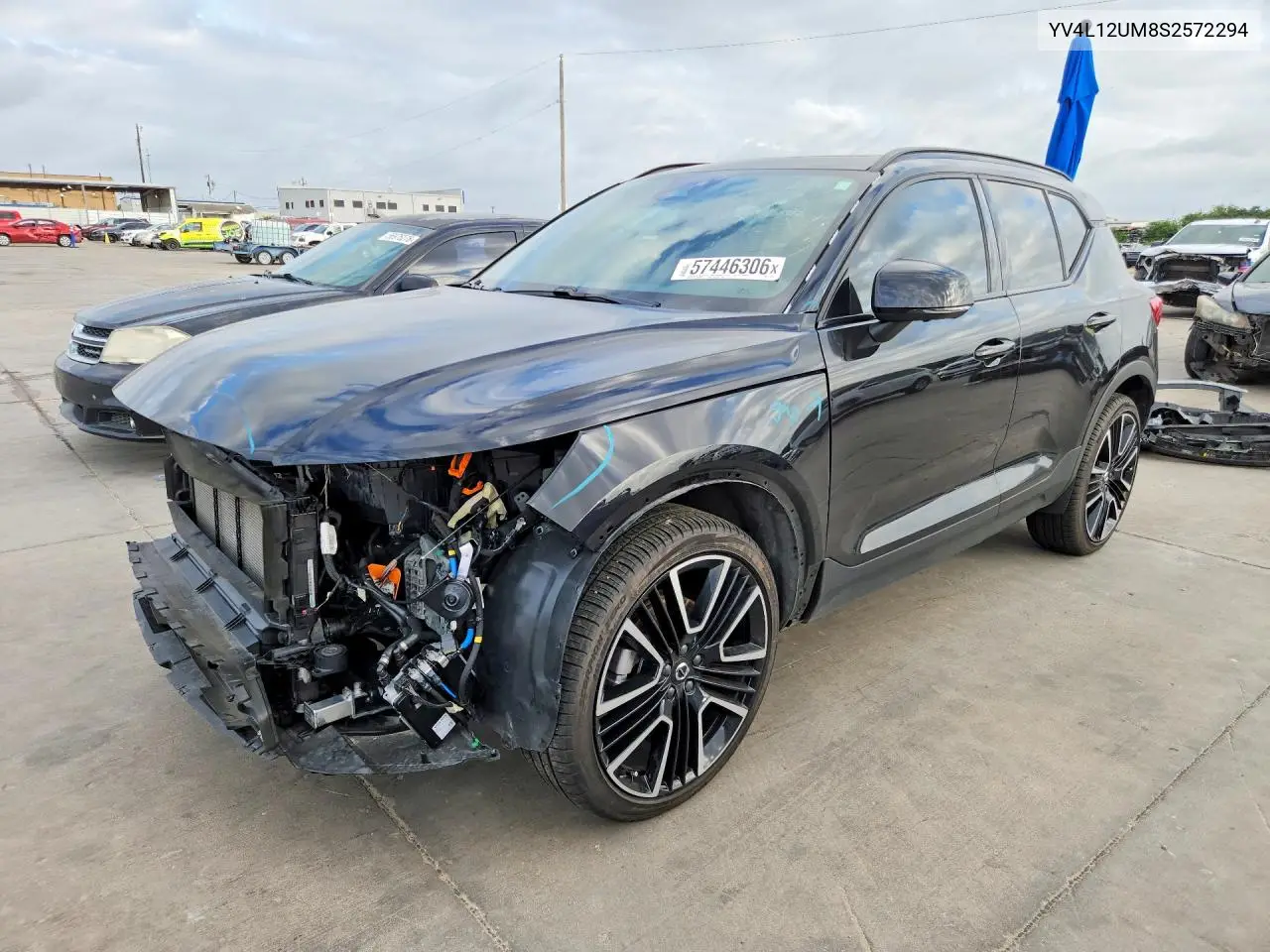 2025 Volvo Xc40 Ultra VIN: YV4L12UM8S2572294 Lot: 57446306