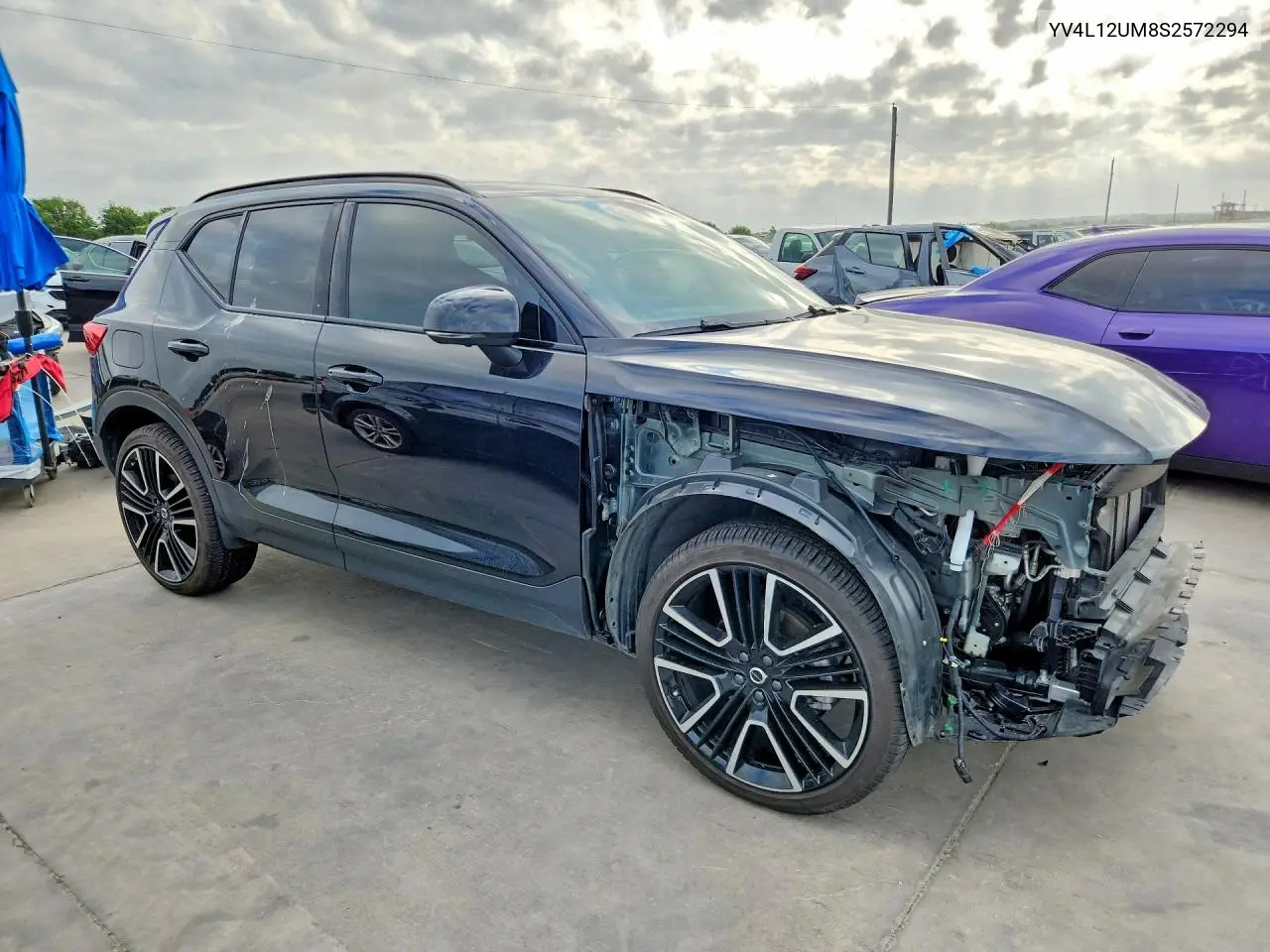 2025 Volvo Xc40 Ultra VIN: YV4L12UM8S2572294 Lot: 57446306