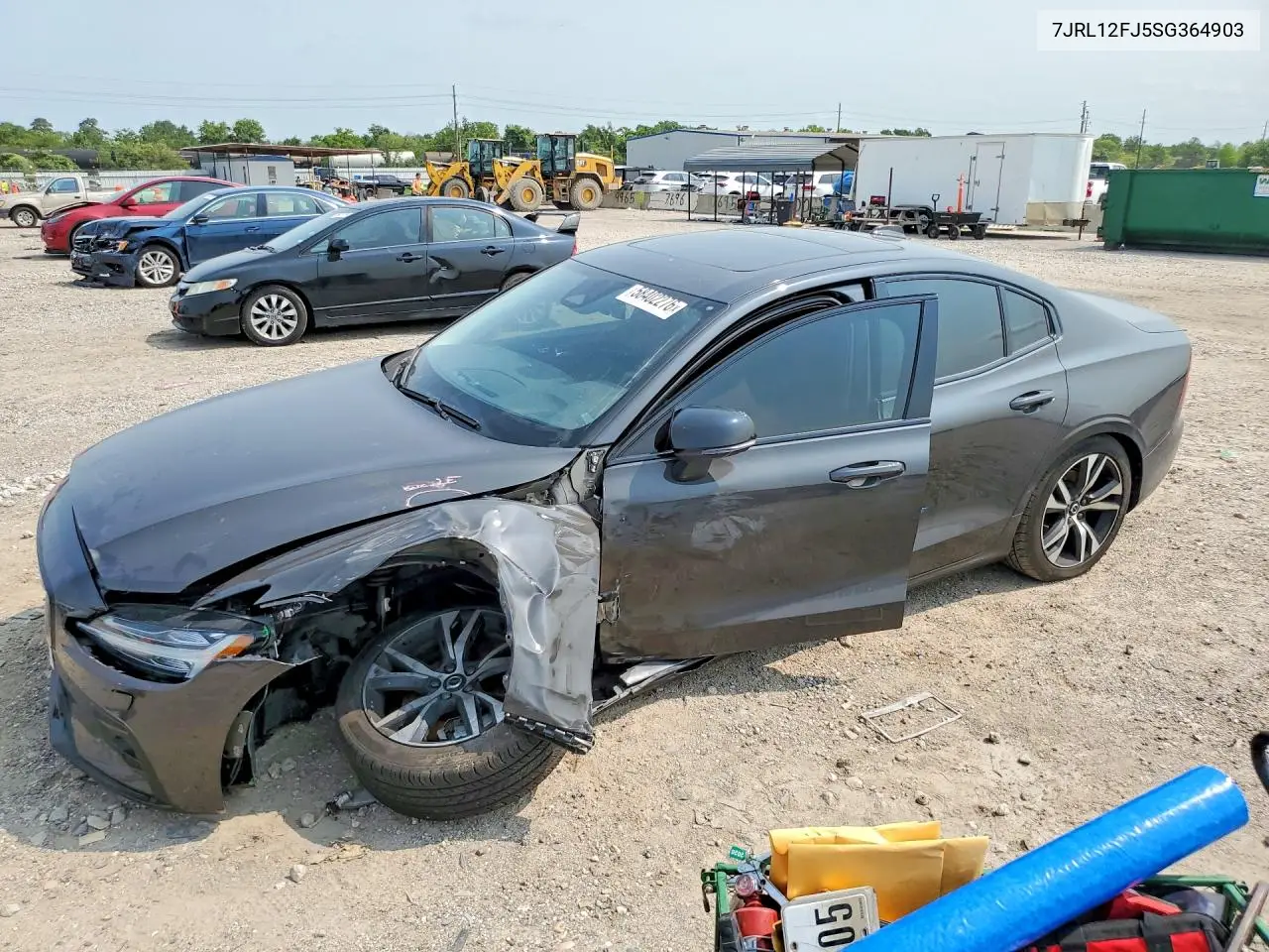 2025 Volvo S60 Core VIN: 7JRL12FJ5SG364903 Lot: 58402276