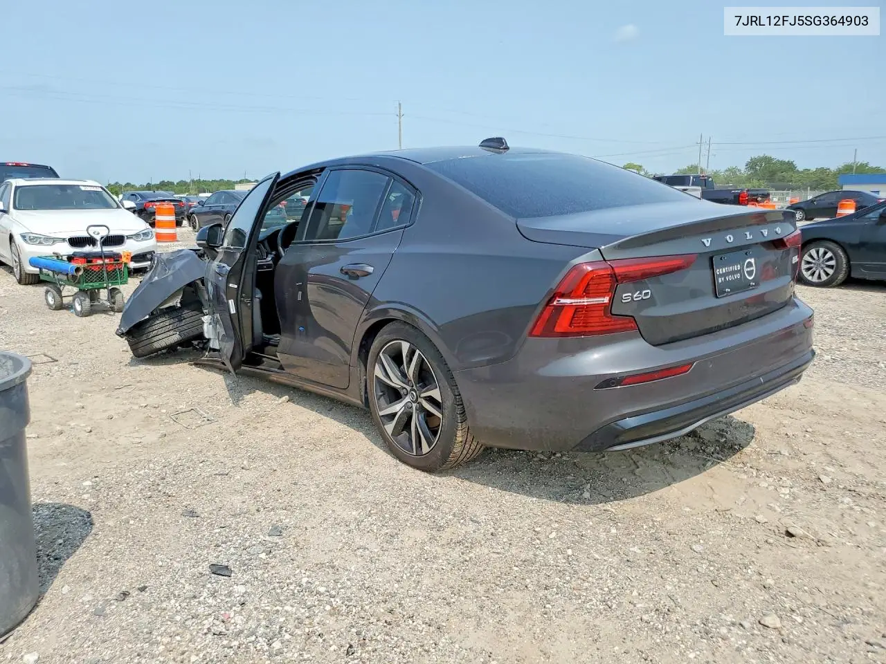 2025 Volvo S60 Core VIN: 7JRL12FJ5SG364903 Lot: 58402276