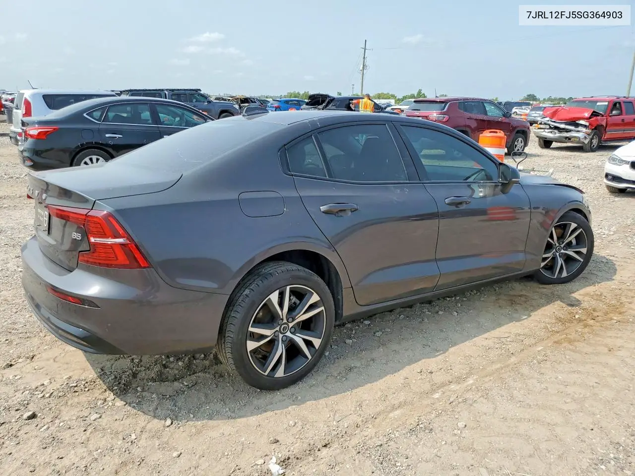 2025 Volvo S60 Core VIN: 7JRL12FJ5SG364903 Lot: 58402276