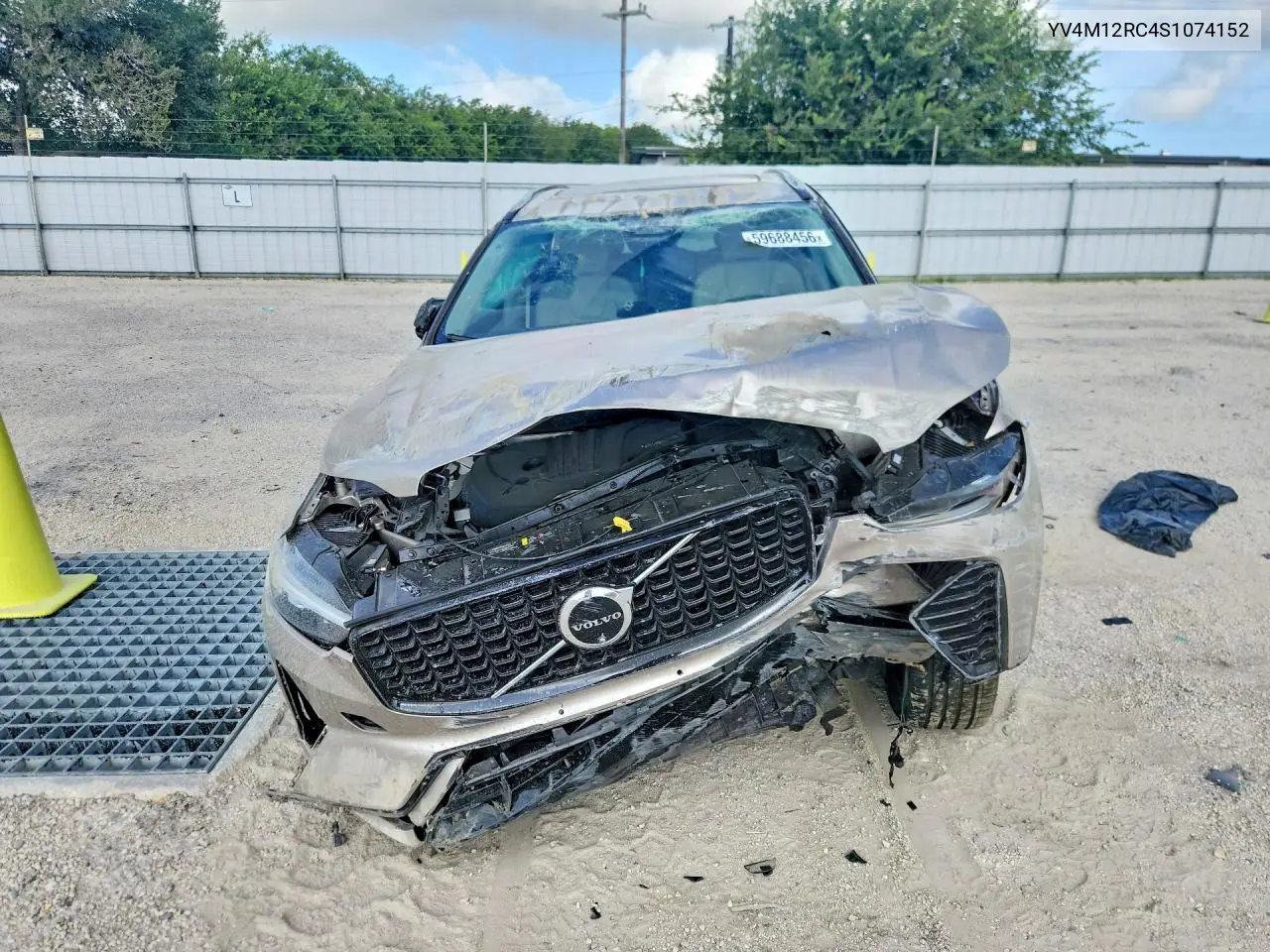 2025 Volvo Xc60 Plus VIN: YV4M12RC4S1074152 Lot: 59688456