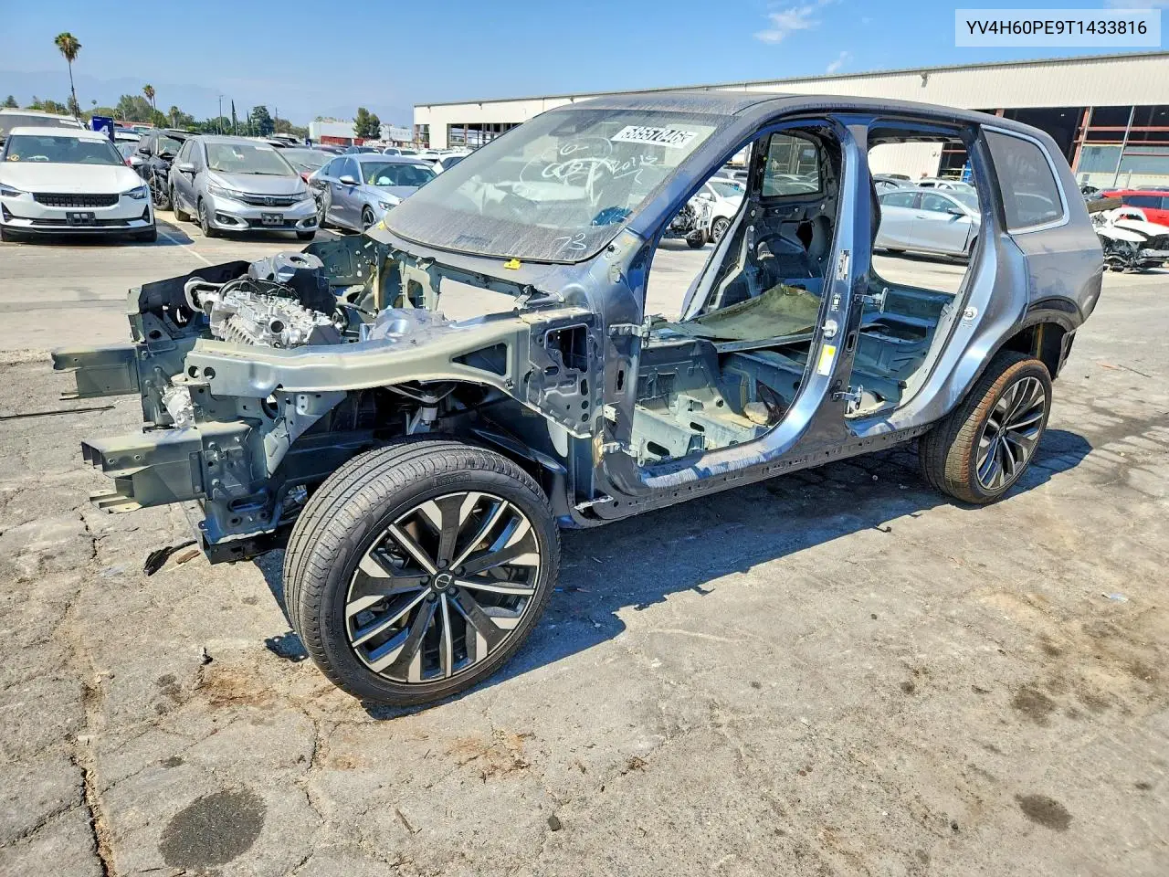 2026 Volvo Xc90 Plus VIN: YV4H60PE9T1433816 Lot: 58557846