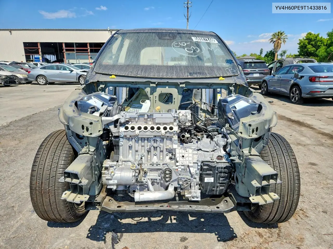 2026 Volvo Xc90 Plus VIN: YV4H60PE9T1433816 Lot: 58557846