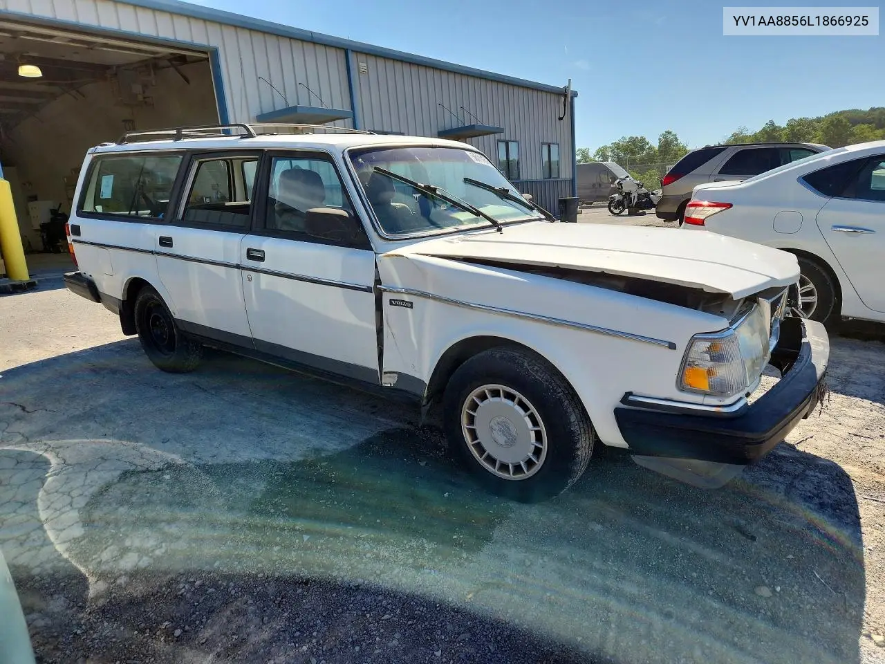 1990 Volvo 240 Base VIN: YV1AA8856L1866925 Lot: 56114546