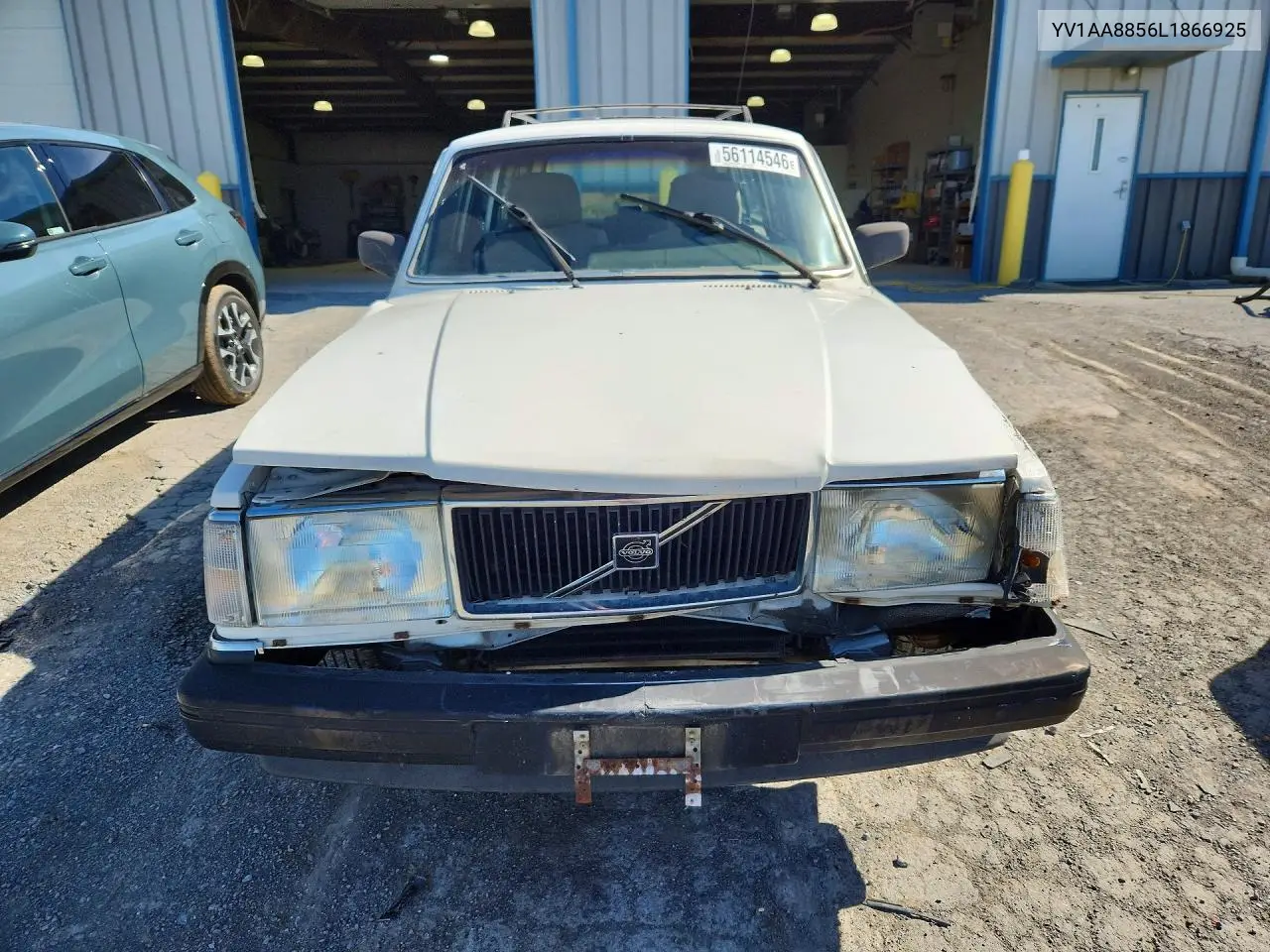 1990 Volvo 240 Base VIN: YV1AA8856L1866925 Lot: 56114546