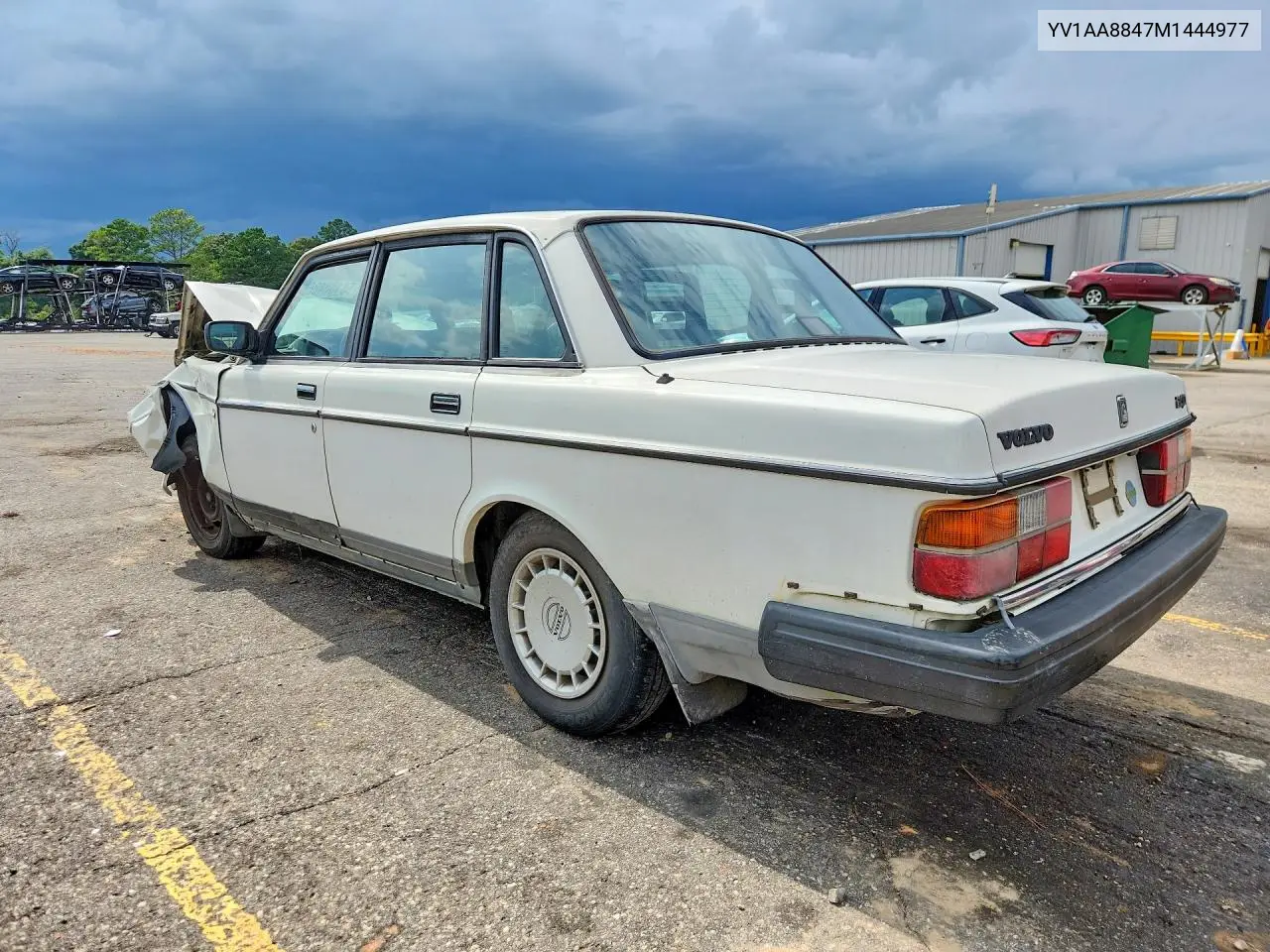 1991 Volvo 240 VIN: YV1AA8847M1444977 Lot: 58108486