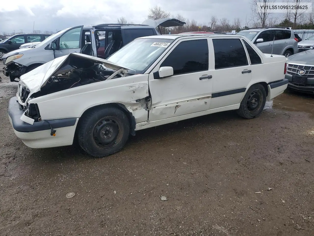 1995 Volvo 850 VIN: YV1LS5109S1258625 Lot: 46632716
