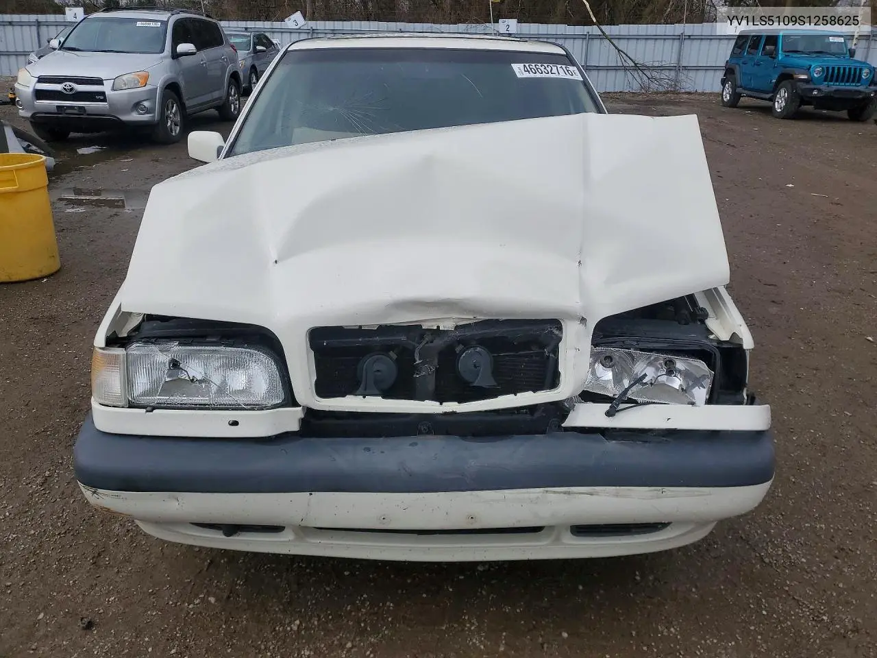 1995 Volvo 850 VIN: YV1LS5109S1258625 Lot: 46632716