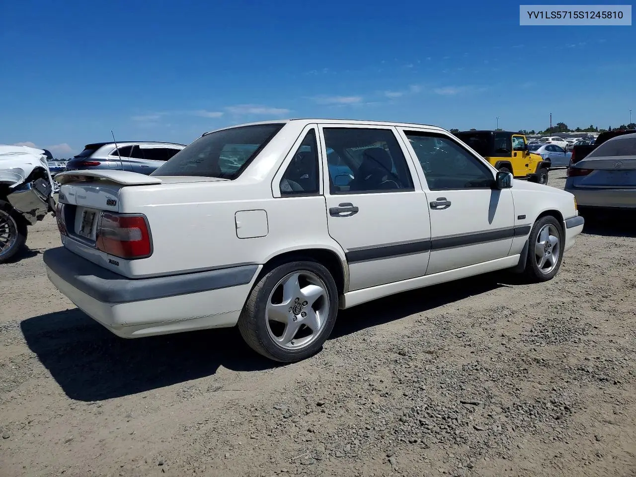 1995 Volvo 850 VIN: YV1LS5715S1245810 Lot: 60209336