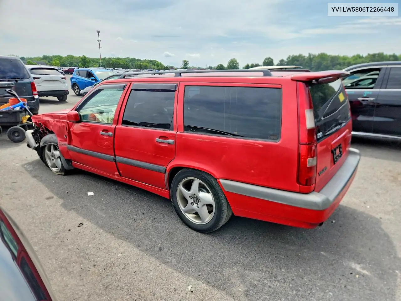 1996 Volvo 850 Series VIN: YV1LW5806T2266448 Lot: 58838056