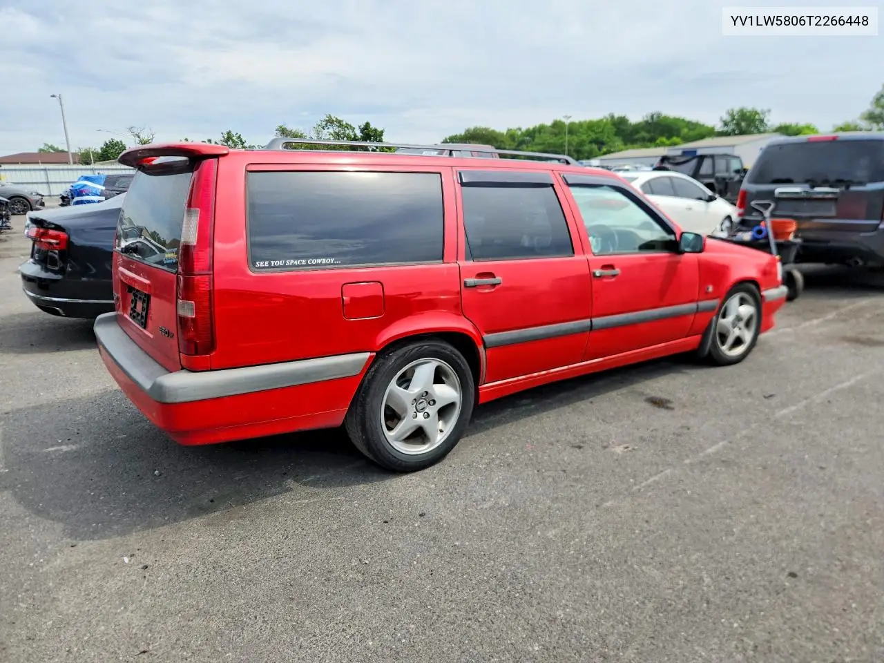1996 Volvo 850 Series VIN: YV1LW5806T2266448 Lot: 58838056