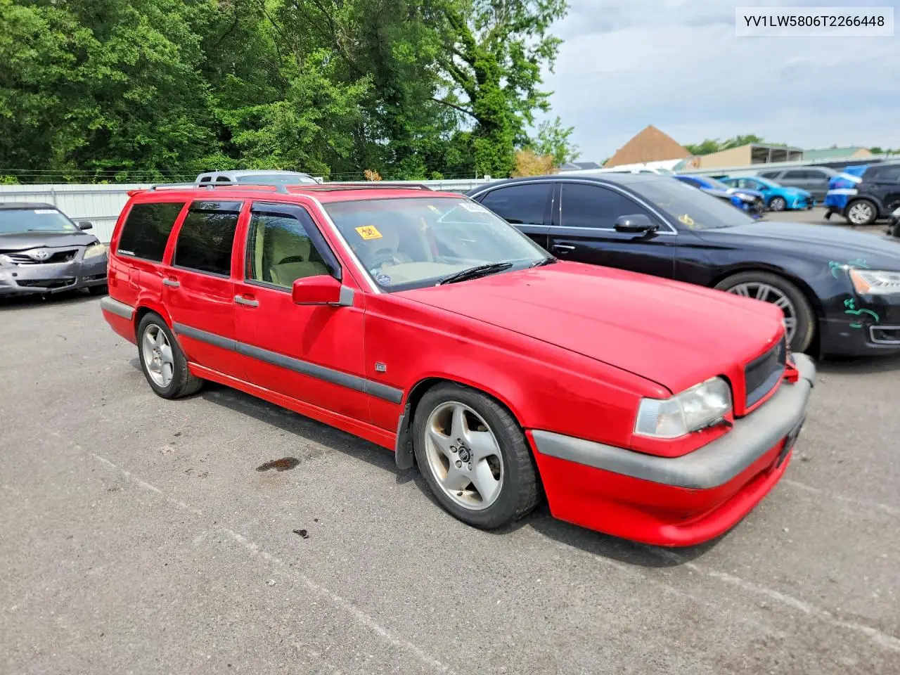 1996 Volvo 850 Series VIN: YV1LW5806T2266448 Lot: 58838056