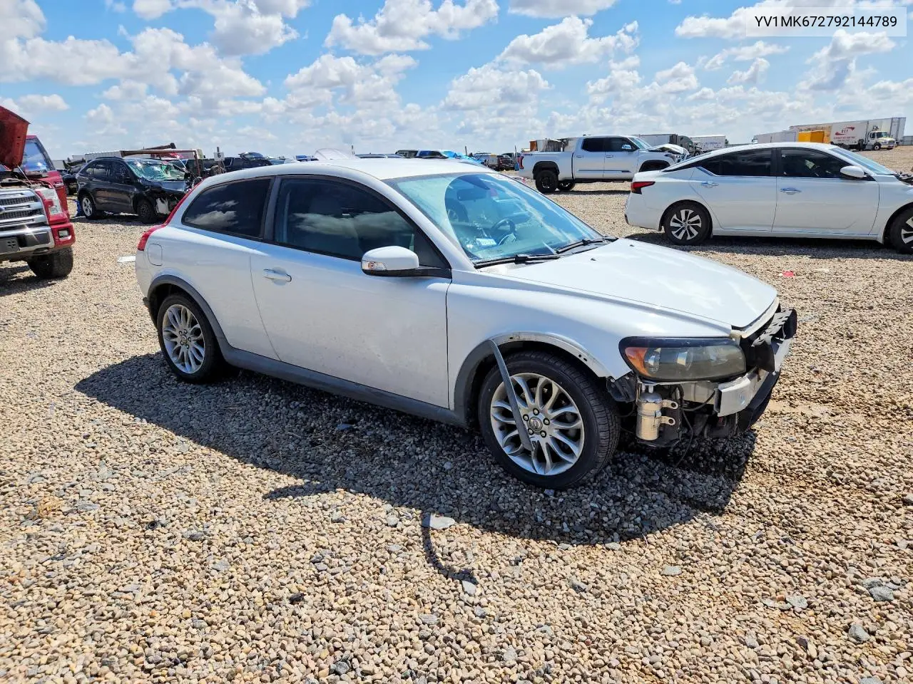 2009 Volvo C30 T5 VIN: YV1MK672792144789 Lot: 60511256