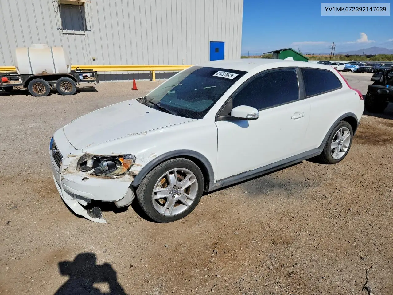 2009 Volvo C30 T5 VIN: YV1MK672392147639 Lot: 61024046